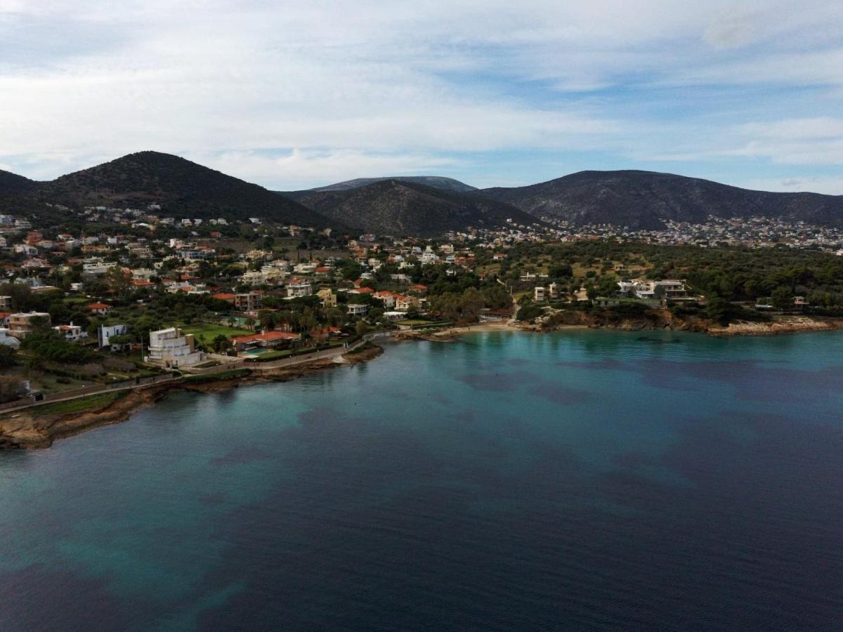 Small House Great View In Porto-Rafti Gulf Порто-Рафти Экстерьер фото