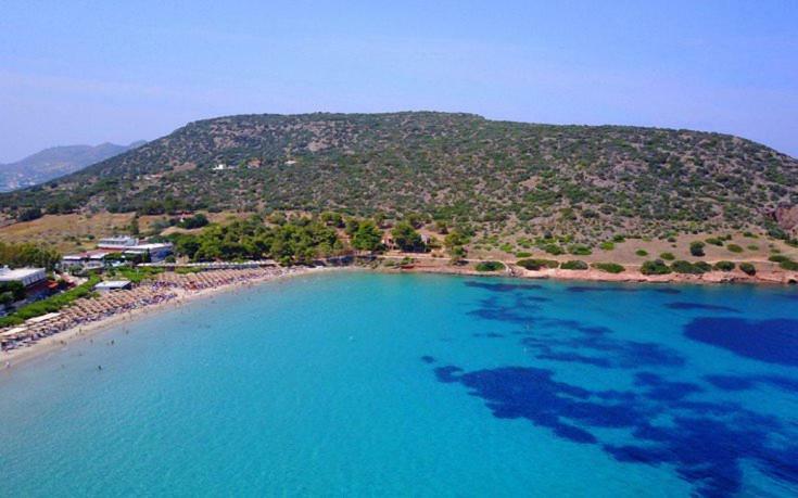 Small House Great View In Porto-Rafti Gulf Порто-Рафти Экстерьер фото